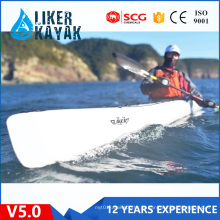 Kayaks de PE de assento único de primeira qualidade para turismo